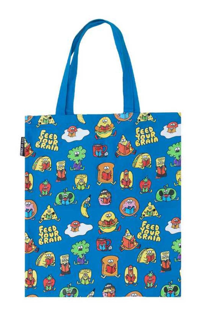 Feed Your Brain Tote Bag