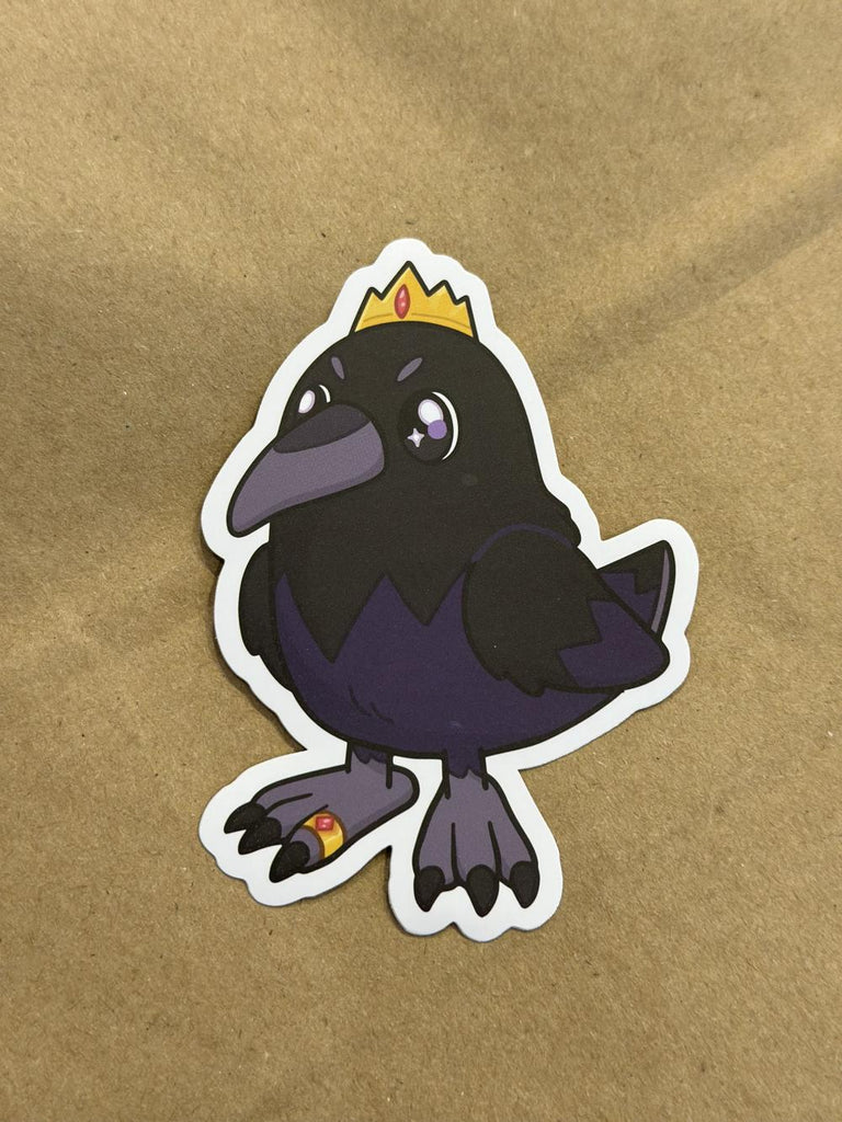 King Raven Sticker