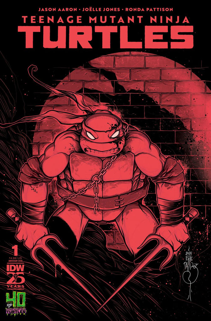 TEENAGE MUTANT NINJA TURTLES 2024 #1 VAR 40TH ANNIVERSARY TALBOT CVR A