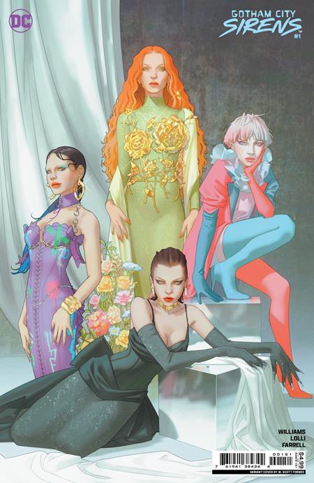 GOTHAM CITY SIRENS #1 CVR B W SCOTT FORBES CARD STOCK VAR (OF 4)