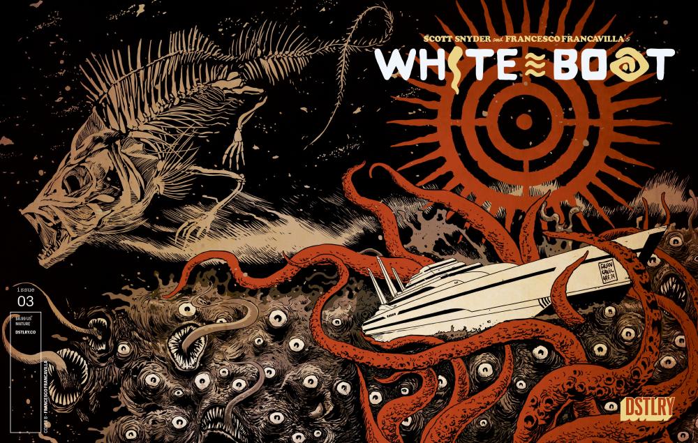 WHITE BOAT #3 CVR B FRANCESCO FRANCAVILLA VAR