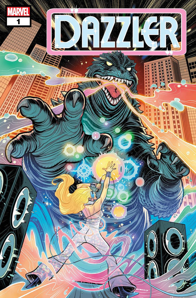 DAZZLER #1 ELIZABETH TORQUE GODZILLA VAR CVR B