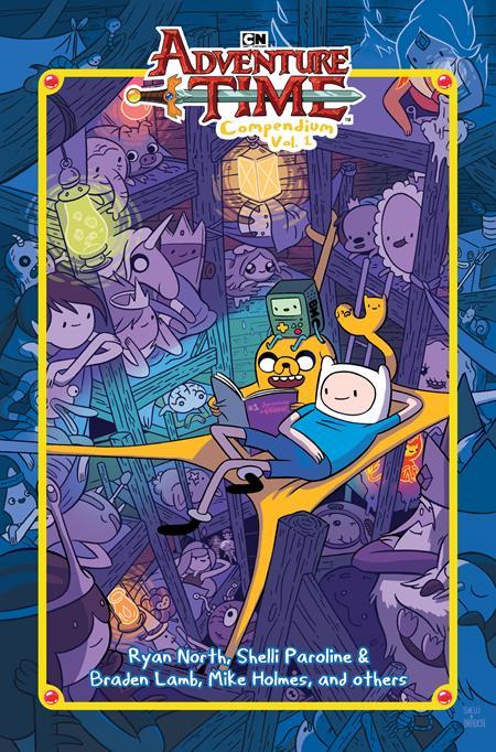 ADVENTURE TIME COMPENDIUM HC VOL 1 DIRECT MARKET EXCLUSIVE