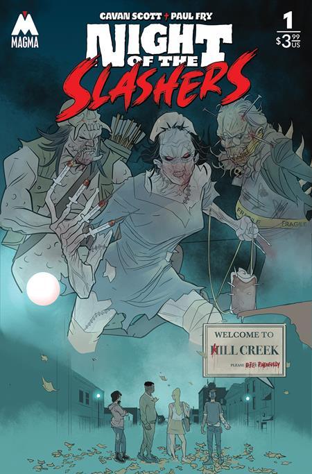 NIGHT OF THE SLASHERS #1 CVR A PAUL FRY