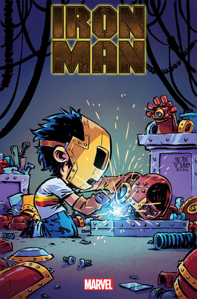 IRON MAN #1 SKOTTIE YOUNG VAR CVR E