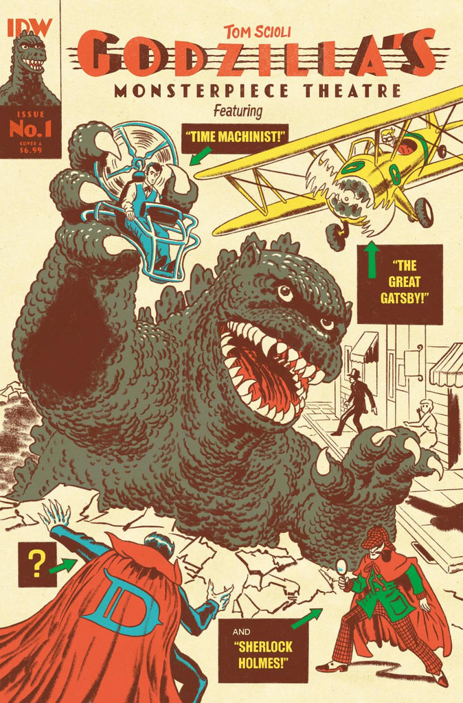 GODZILLAS MONSTERPIECE THEATRE #1 COVER A SCIOLI CVR A