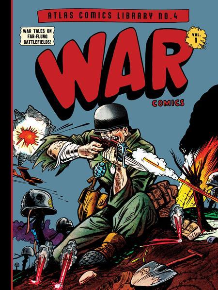 ATLAS COMICS LIBRARY HC VOL 04 WAR COMICS