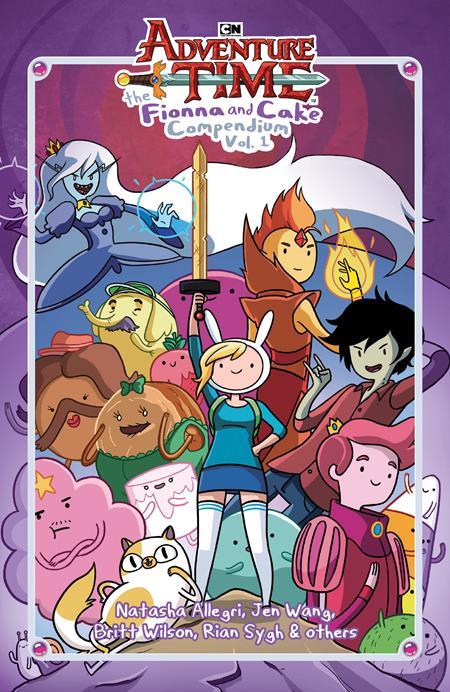 ADVENTURE TIME HC VOL 1 THE FIONNA AND CAKE COMPENDIUM DIRECT MARKET EXCLUSIVE