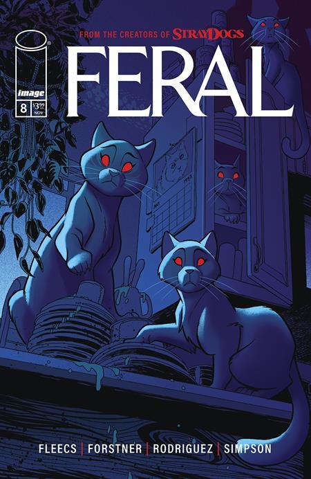 FERAL #8 CVR A TONY FLEECS AND TRISH FORSTNER