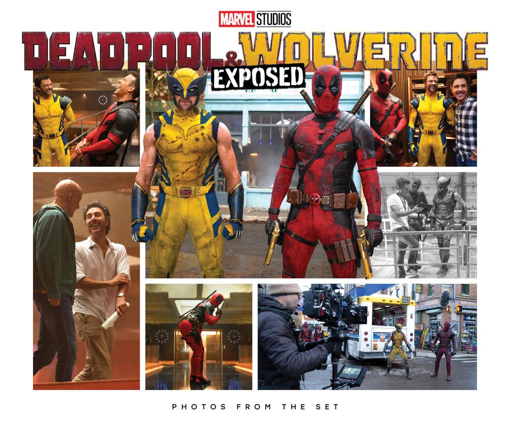 MARVEL STUDIOS DEADPOOL AND WOLVERINE EXPOSED - PHOTOS FROM THE SET HC