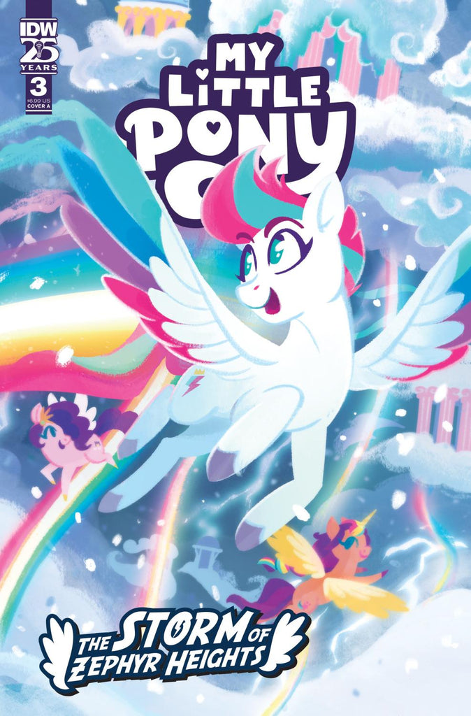 MY LITTLE PONY THE STORM OF ZEPHYR HEIGHTS #3 COVER A JUSTASUTA CVR A