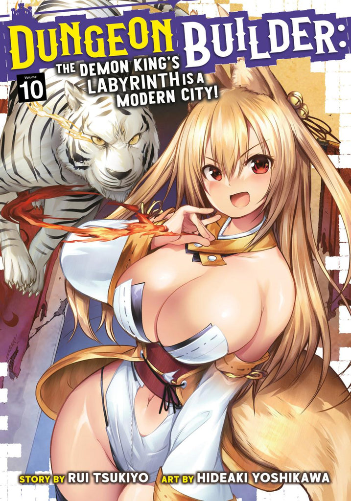 DUNGEON BUILDER THE DEMON KINGS LABYRINTH IS MODERN CITY MANGA TP VOL 10