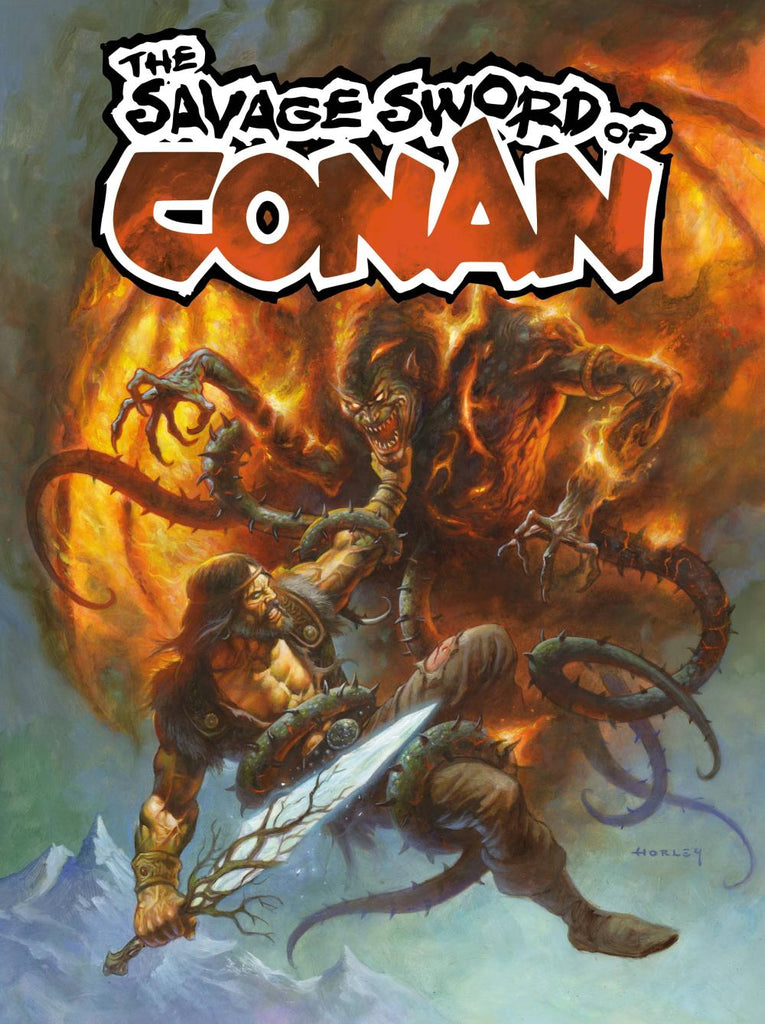 SAVAGE SWORD OF CONAN #6 CVR B HORLEY OF 6