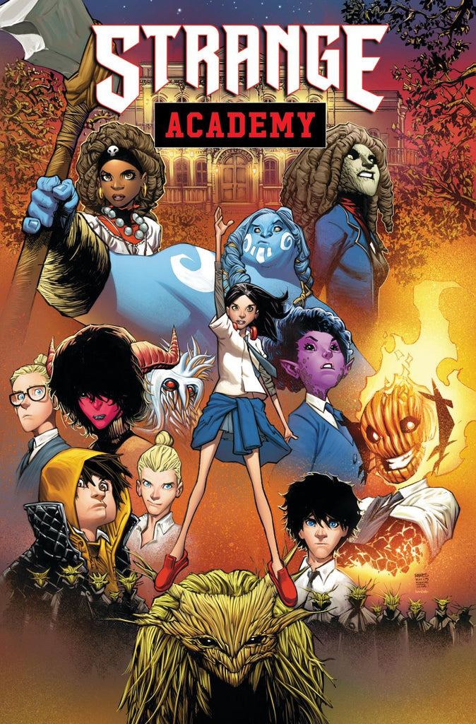 STRANGE ACADEMY OMNIBUS HUMBERTO RAMOS COVER HC