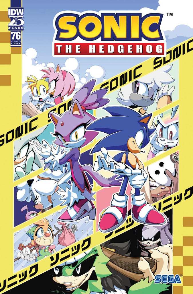 SONIC THE HEDGEHOG #76 VAR B THOMAS CVR B