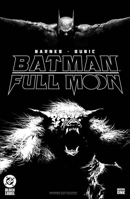 BATMAN FULL MOON #1 GLOW-IN-THE-DARK SECOND PRINTING CVR A