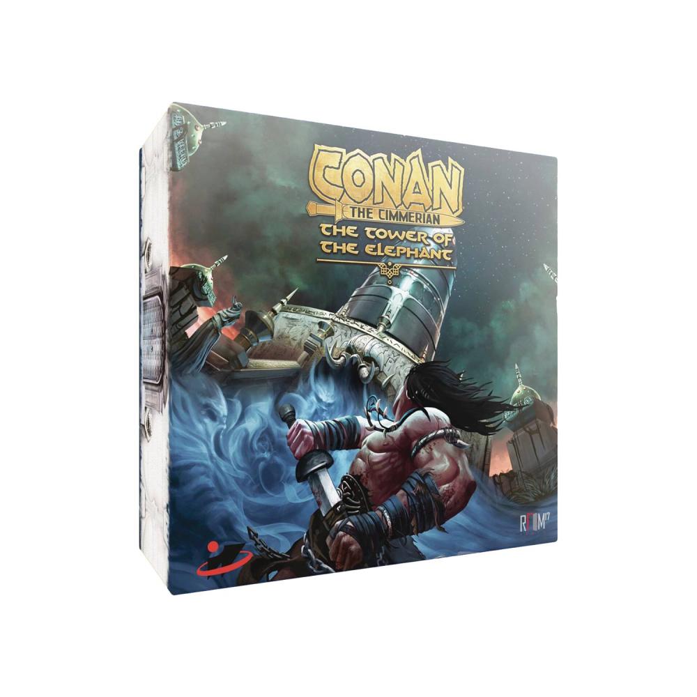 CONAN THE CIMMERIAN THE TOWER OF THE ELEPHANT BOARD GAME NE