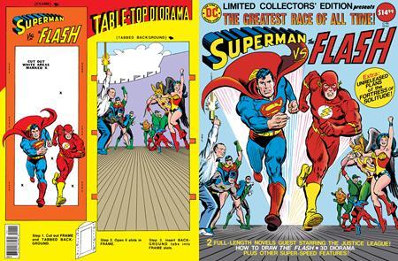 LIMITED COLLECTORS EDITION #48 SUPERMAN VS THE FLASH FACSIMILE EDITION CVR A CARMINE INFANTINO JOSE LUIS GARCIA-LOPEZ AND BOB OKSNER