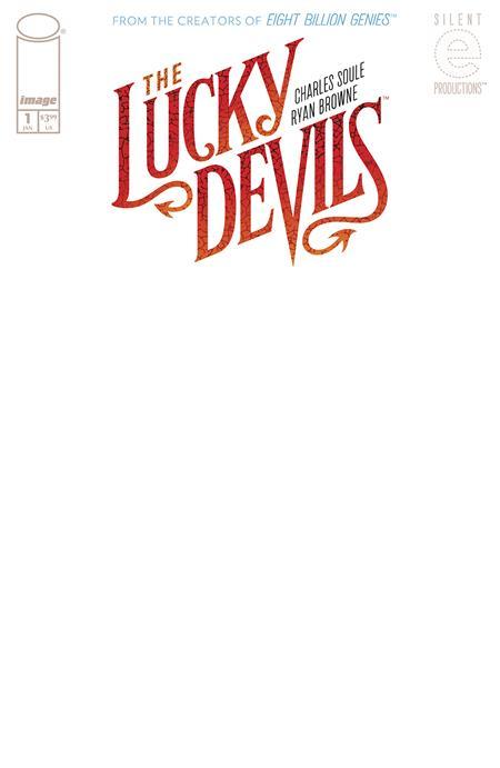 LUCKY DEVILS #1 CVR C BLANK SKETCH VAR OF 9