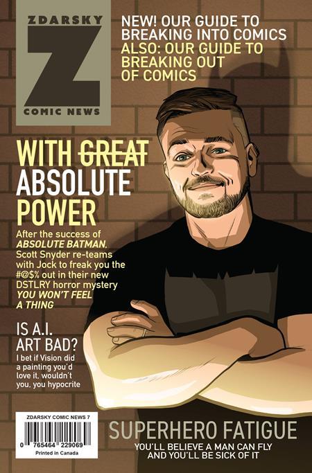 ZDARSKY COMIC NEWS #7 BUNDLE OF 10