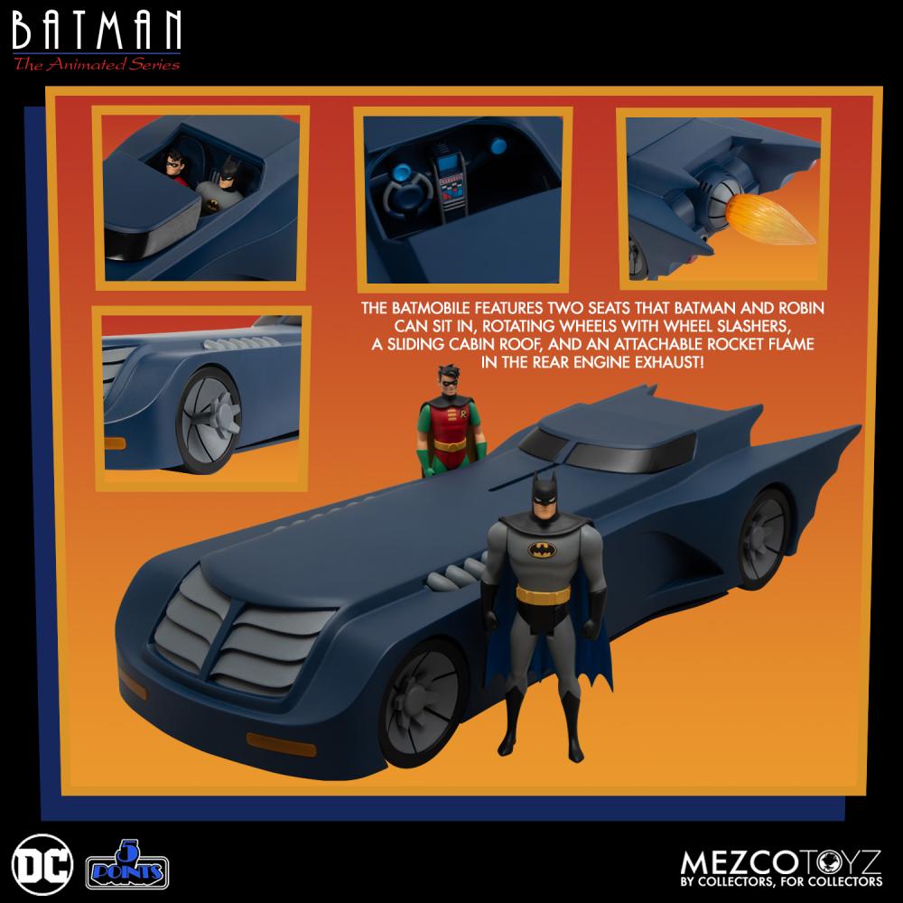 5 Points Batman The Animated Series Batmobile