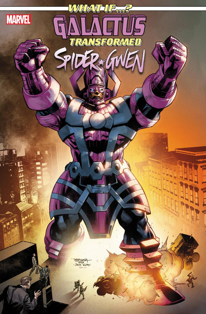 WHAT IF GALACTUS GALACTUS TRANSFORMED SPIDER-GWEN #1 STEPHEN SEGOVIA SCI-F I HOMAGE VAR CVR B