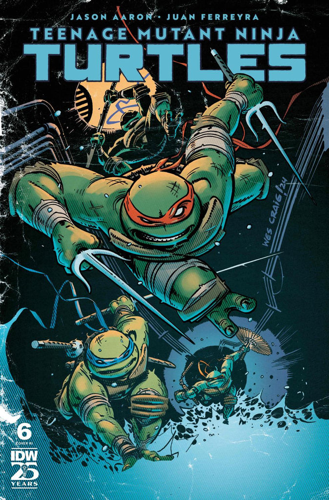 TEENAGE MUTANT NINJA TURTLES #6 VAR RI 50 CRAIG CVR F 1:50 INCV