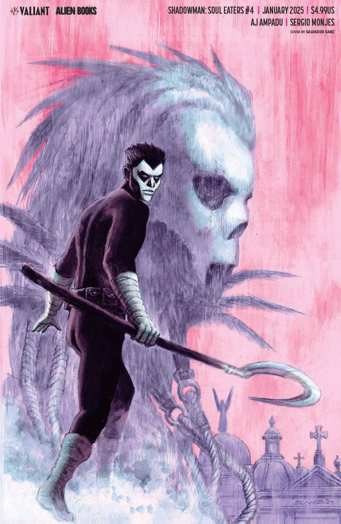 SHADOWMAN SOUL EATERS #4 CVR C SANZ VIRGIN OF 4