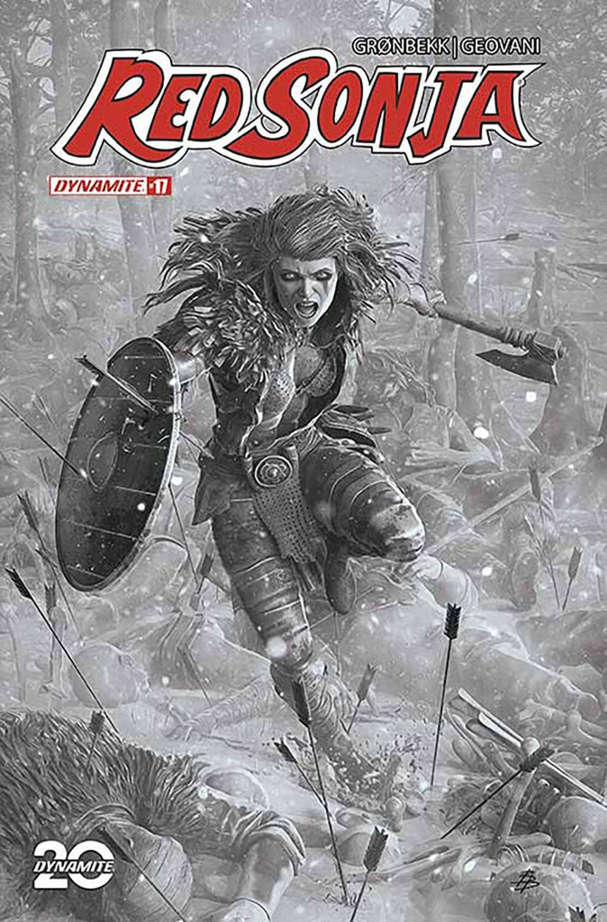 RED SONJA 2023 #17 CVR N 7 COPY FOC INCV BARENDS BANDW