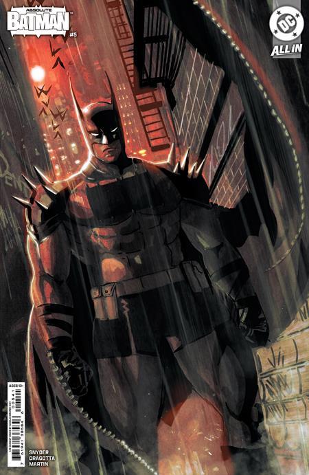 ABSOLUTE BATMAN #5 CVR D INC 1:25 NIKOLAS DRAPER-IVEY CARD STOCK VAR 1:25 INCV