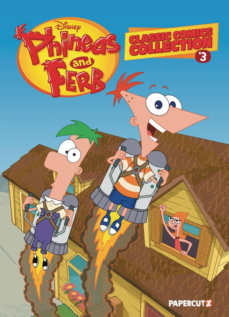 PHINEAS AND FERB CLASSIC COMICS COLL HC VOL 03