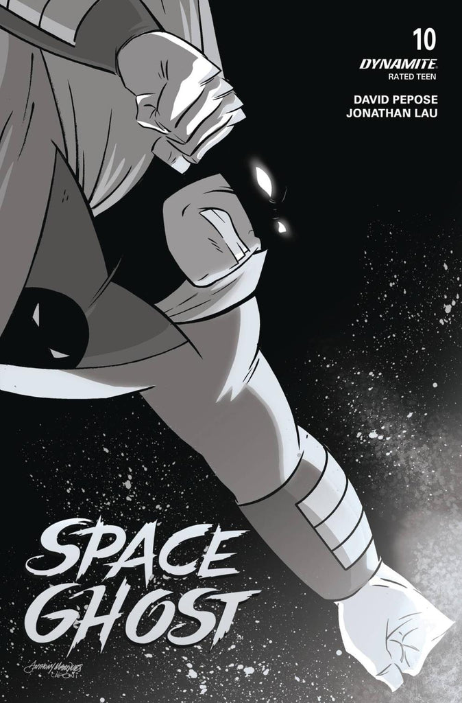 SPACE GHOST #10 CVR I 20 COPY INCV MARQUES LINE ART