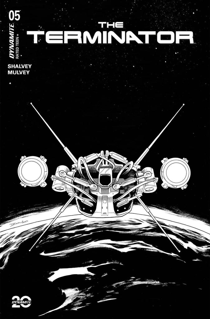 TERMINATOR #5 CVR I 10 COPY INCV SHALVEY LINE ART
