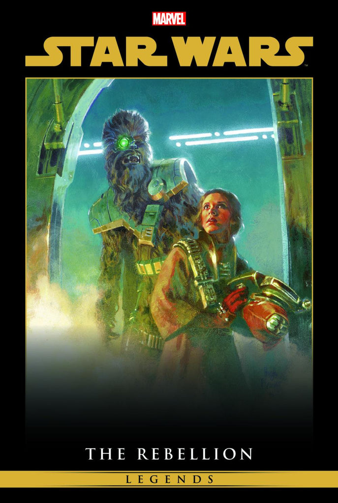 STAR WARS LEGENDS THE REBELLION OMNIBUS VOL 3 HUGH FLEMING LEIA COVER DM ONLY HC
