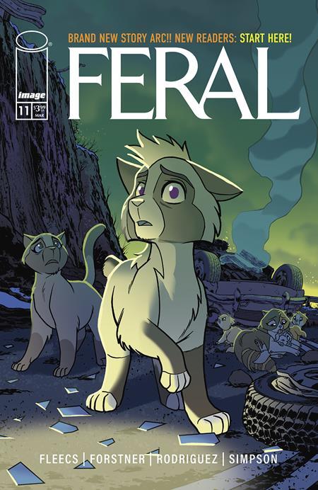 FERAL #11 CVR A TONY FLEECS AND TRISH FORSTNER