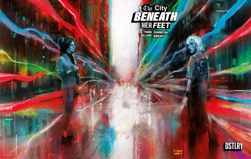 THE CITY BENEATH HER FEET #3 CVR B MARTIN SIMMONDS VAR
