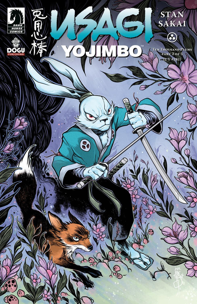 USAGI YOJIMBO TEN THOUSAND PLUMS #2 CVR C 1:10 ERIC TALBOT 1:10 INCV