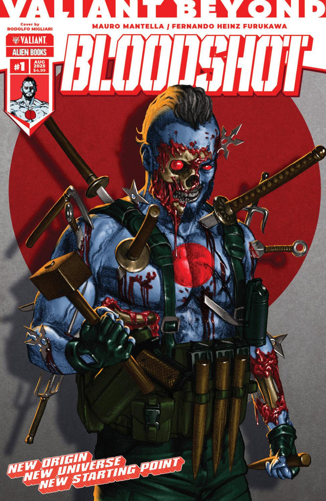 VALIANT BEYOND BLOODSHOT #1 COVER A MIGLIARI CVR A