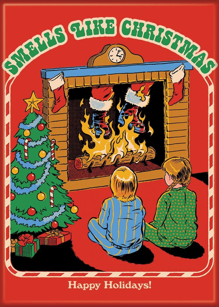 Steven Rhodes Smells Like Christmas Magnet