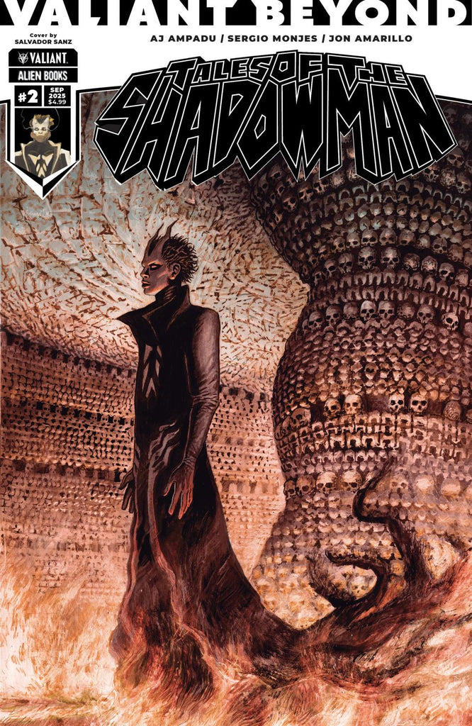 VALIANT BEYOND TALES OF THE SHADOWMAN #2 VAR B SANZ CVR B
