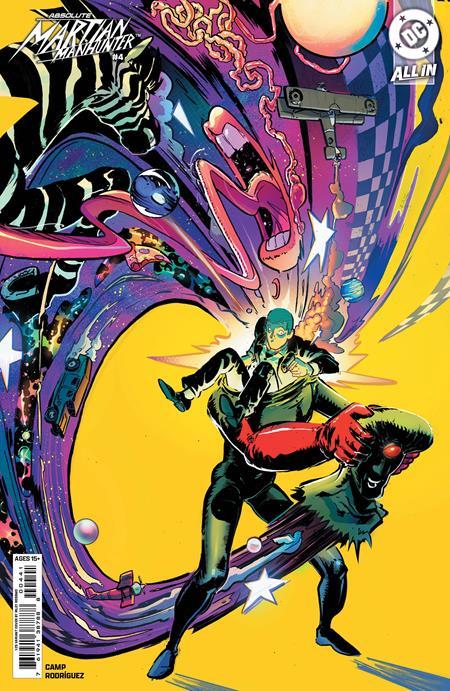 ABSOLUTE MARTIAN MANHUNTER #4 CVR D INC 1:25 RILEY ROSSMO CARD STOCK VAR OF 6 1:25 INCV