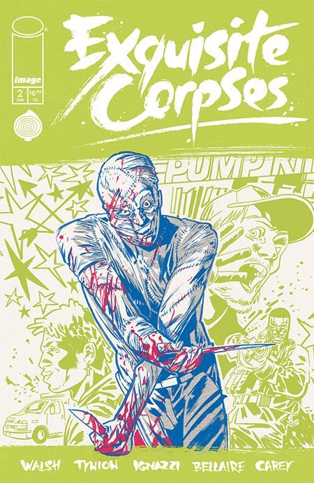EXQUISITE CORPSES #2 CVR C MICHAEL WALSH POLYBAGGED VAR