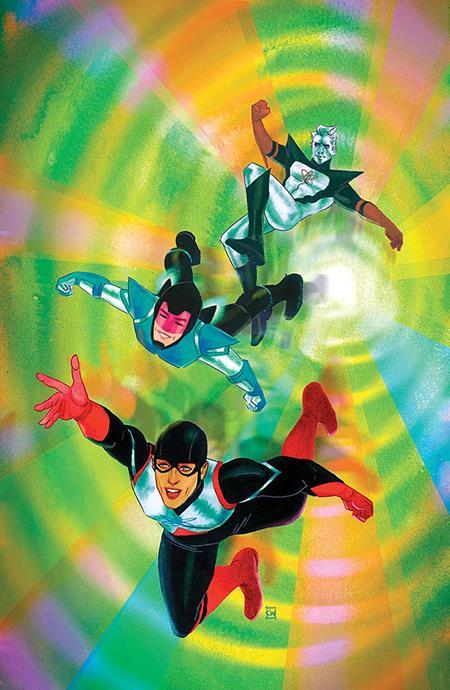 JUSTICE LEAGUE THE ATOM PROJECT #6 CVR C KEVIN WADA CARD STOCK VAR OF 6