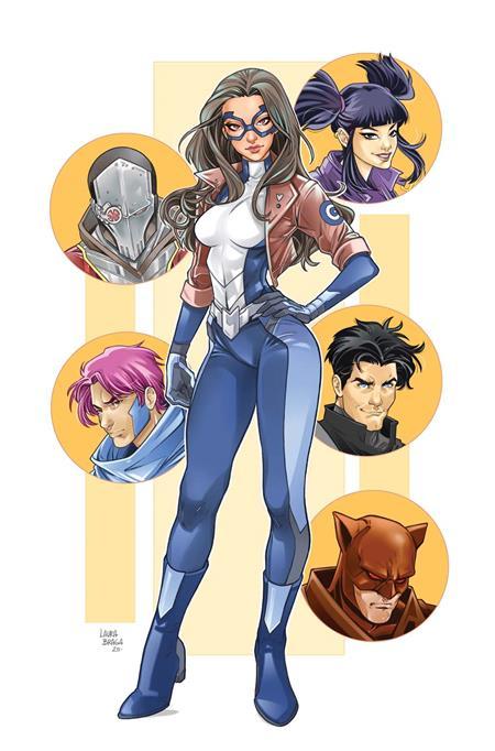 SECRET SIX #4 CVR C LAURA BRAGA CARD STOCK VAR OF 6