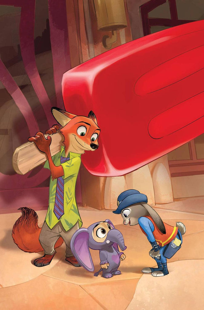 ZOOTOPIA #4 CVR G 10 COPY INCV STORYBOOK ART VIRGIN