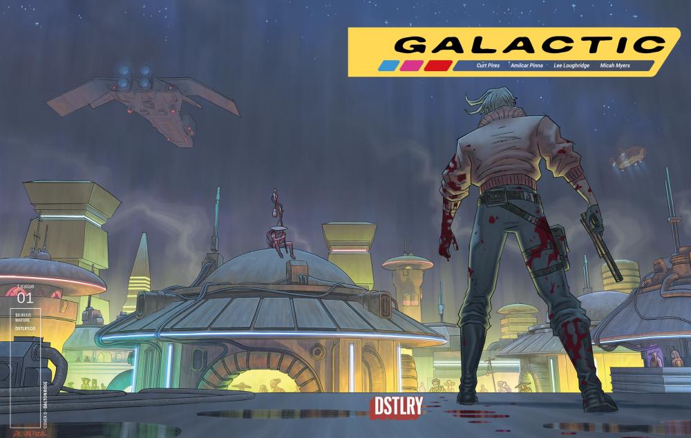 GALACTIC #1 CVR D DALTON ROSE 25 COPY VAR