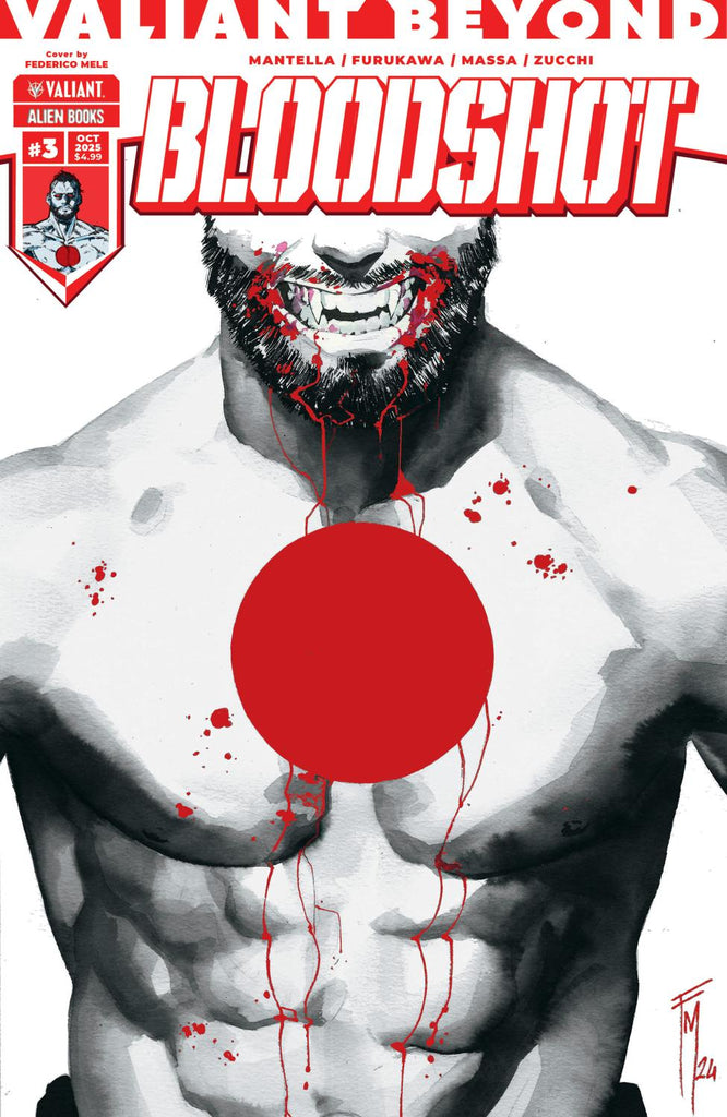 VALIANT BEYOND BLOODSHOT #3 VAR B MELE CVR B