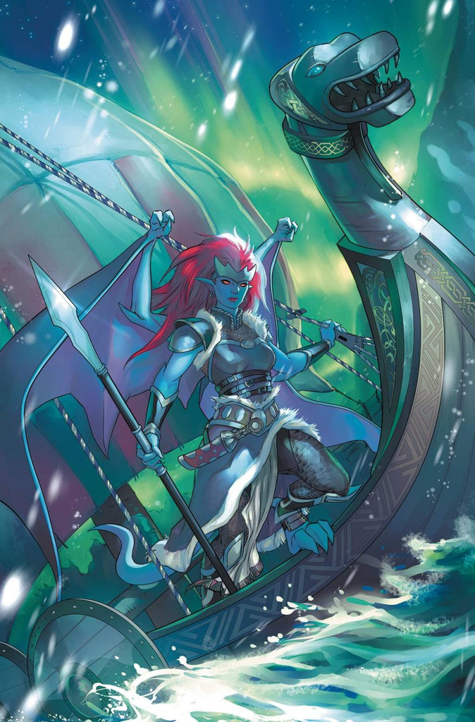 GARGOYLES DEMONA #2 CVR F MEGHAN HETRICK LTD VIRGIN VAR