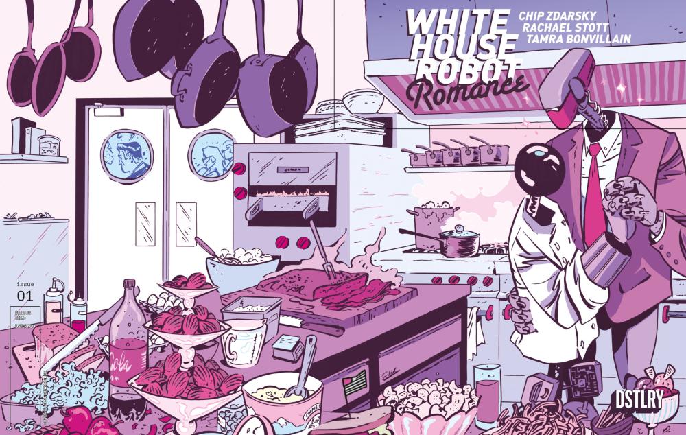 WHITE HOUSE ROBOT ROMANCE #1 ELSA CHARRETIER 10 COPY VAR