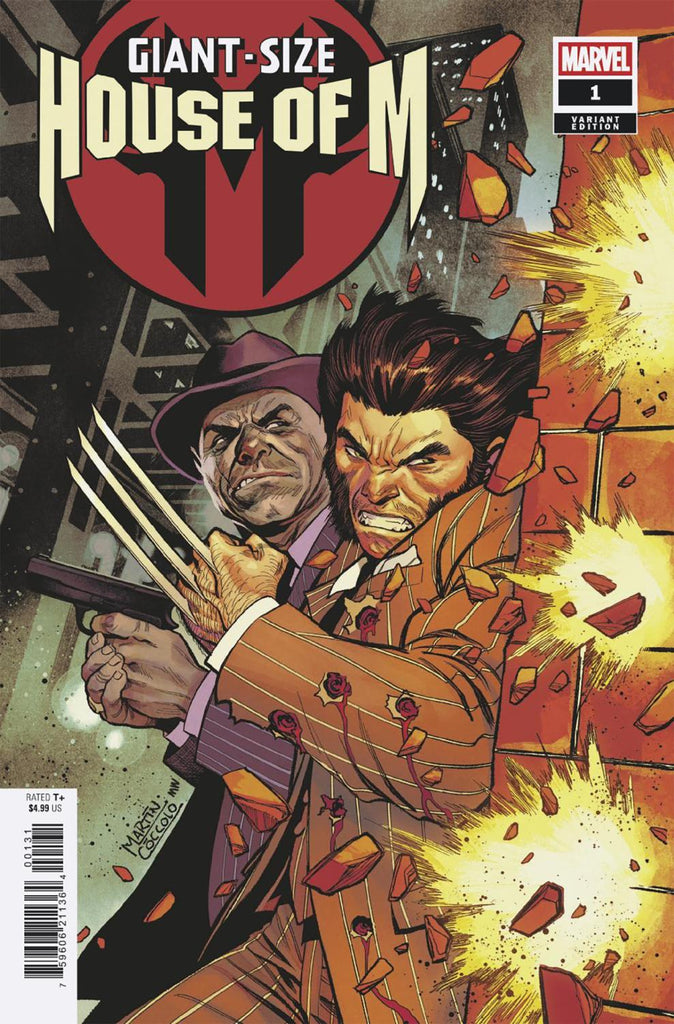 GIANT-SIZE HOUSE OF M #1 MARTIN COCCOLO SPOILER VAR CVR C